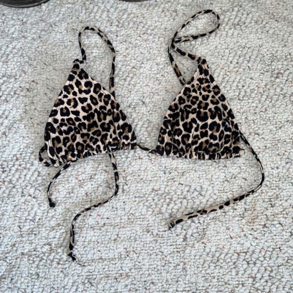 Xhilaration Bikini Top Leopard S